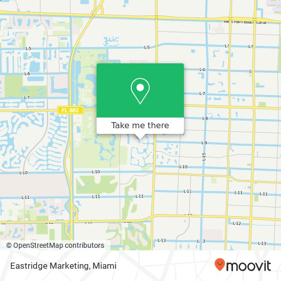 Eastridge Marketing map