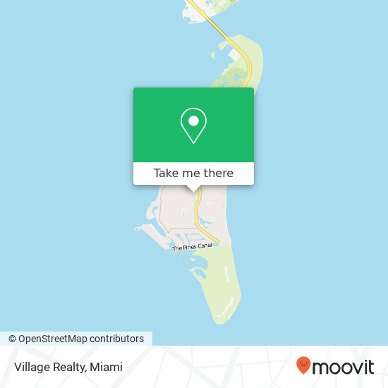 Mapa de Village Realty