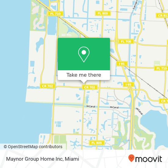 Maynor Group Home Inc map