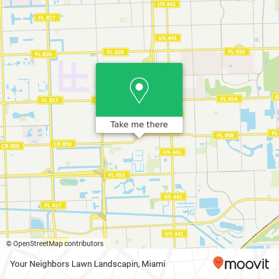 Mapa de Your Neighbors Lawn Landscapin