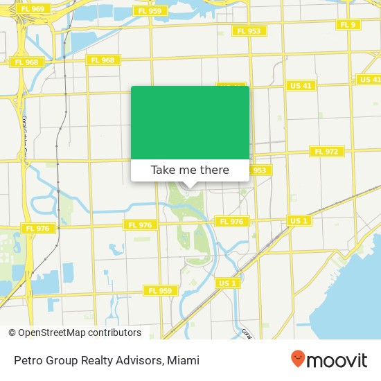 Petro Group Realty Advisors map