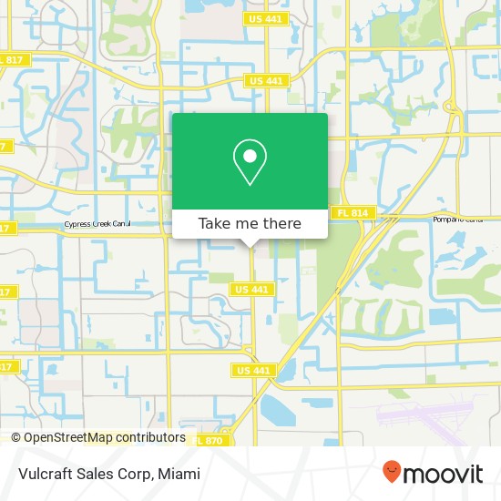 Mapa de Vulcraft Sales Corp