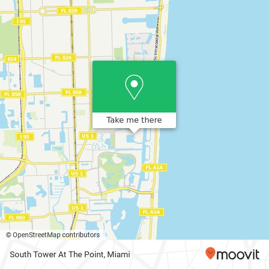 South Tower At The Point map