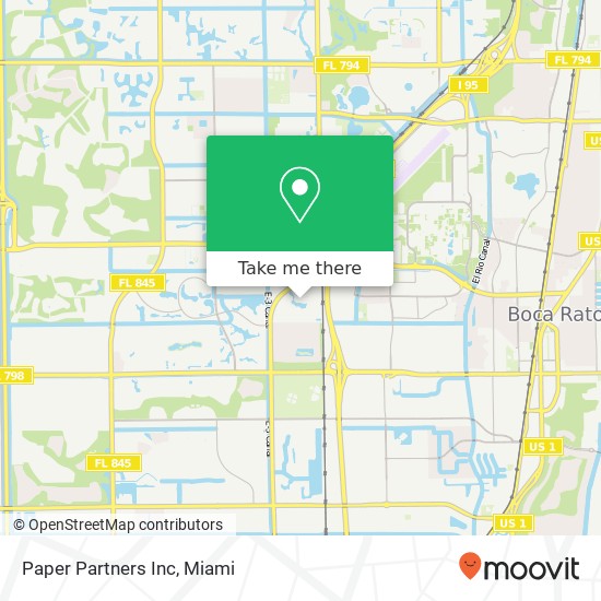 Paper Partners Inc map