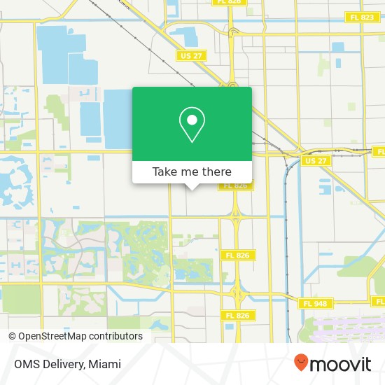 Mapa de OMS Delivery