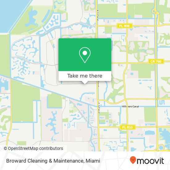 Mapa de Broward Cleaning & Maintenance