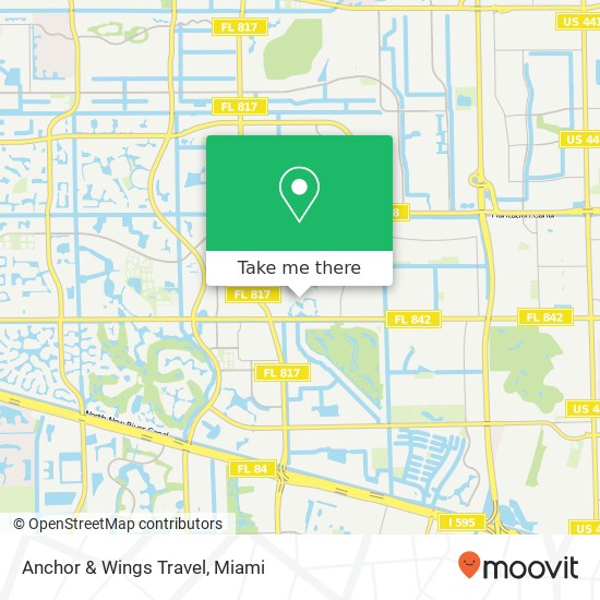 Mapa de Anchor & Wings Travel
