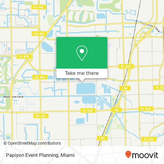 Mapa de Papiyon Event Planning