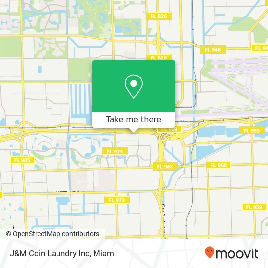 J&M Coin Laundry Inc map