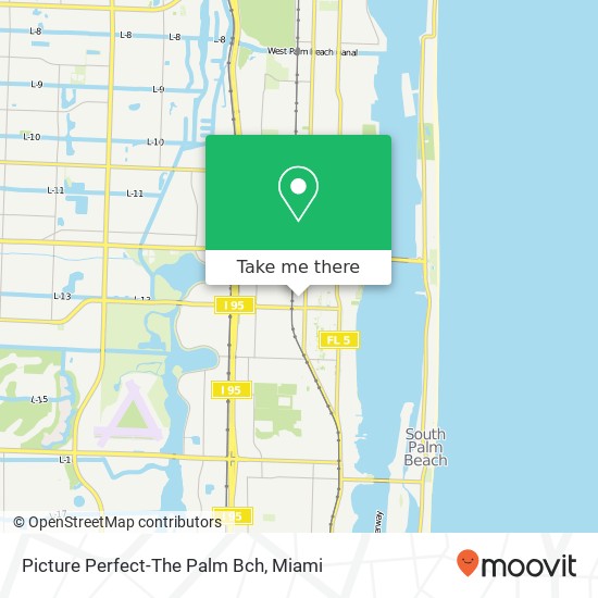 Picture Perfect-The Palm Bch map