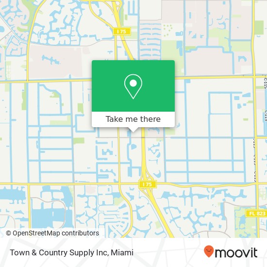 Town & Country Supply Inc map