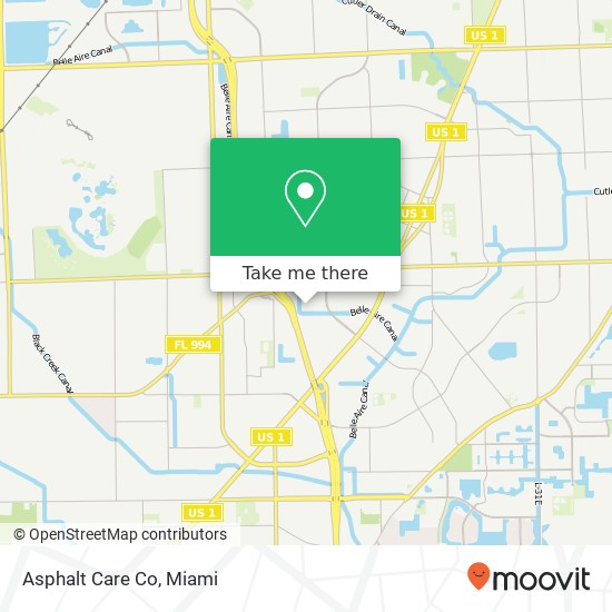 Asphalt Care Co map