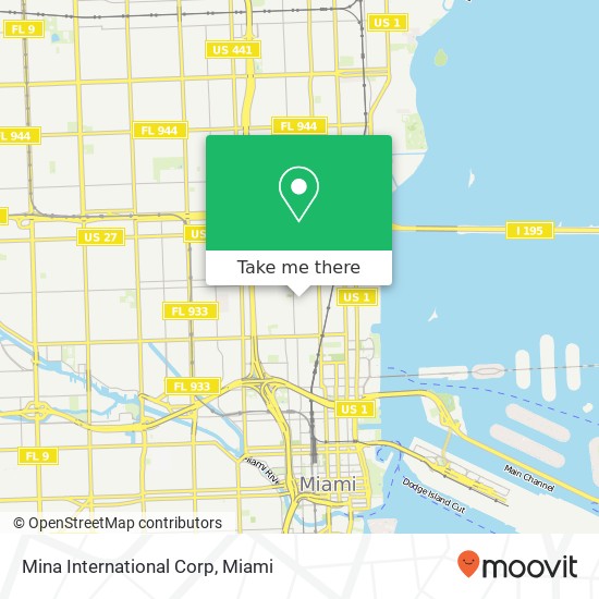 Mapa de Mina International Corp