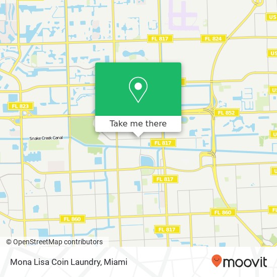 Mona Lisa Coin Laundry map