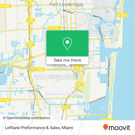 Mapa de Leftlane Preformance & Sales