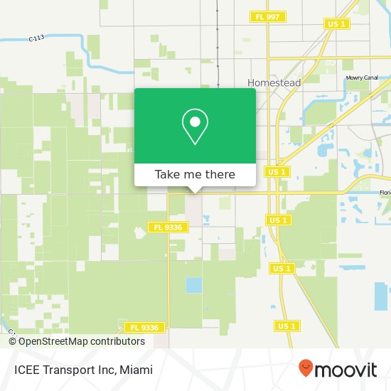 Mapa de ICEE Transport Inc