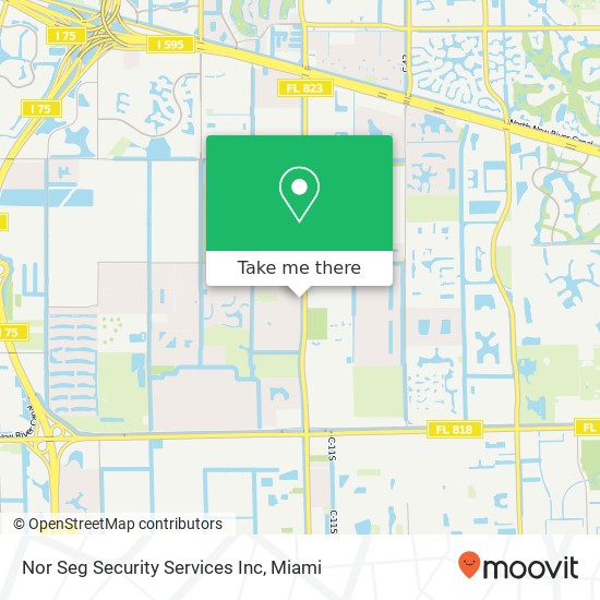 Nor Seg Security Services Inc map