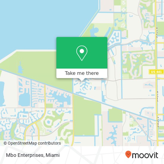 Mbo Enterprises map