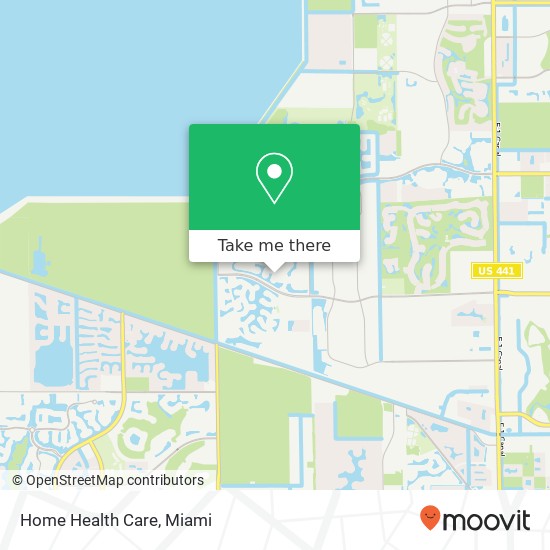 Mapa de Home Health Care