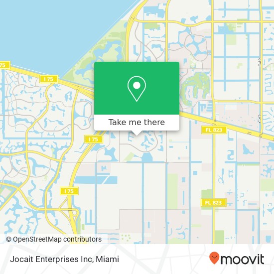 Jocait Enterprises Inc map