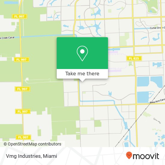 Vmg Industries map