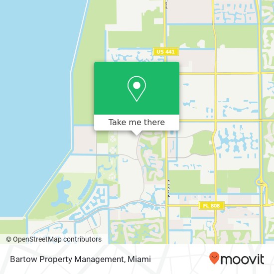 Mapa de Bartow Property Management
