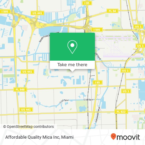 Affordable Quality Mica Inc map