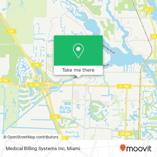 Mapa de Medical Billing Systems Inc