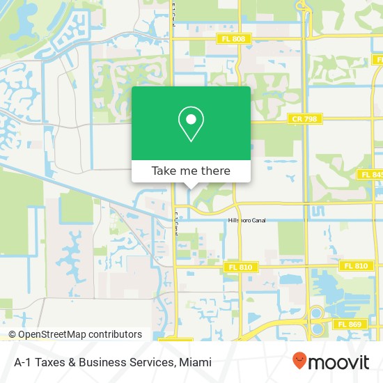 A-1 Taxes & Business Services map