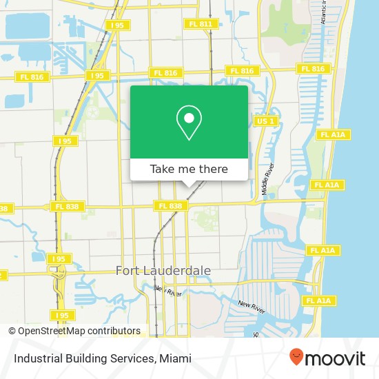 Industrial Building Services map