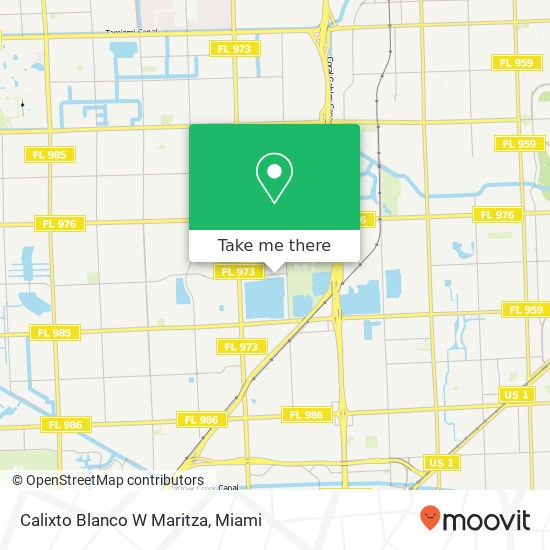 Calixto Blanco W Maritza map