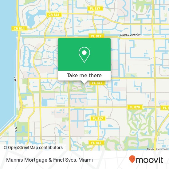 Mannis Mortgage & Fincl Svcs map