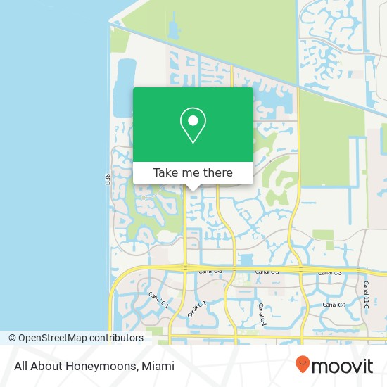 All About Honeymoons map