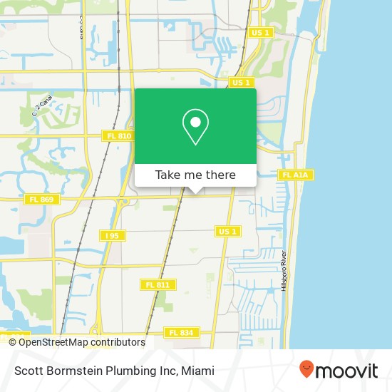 Scott Bormstein Plumbing Inc map