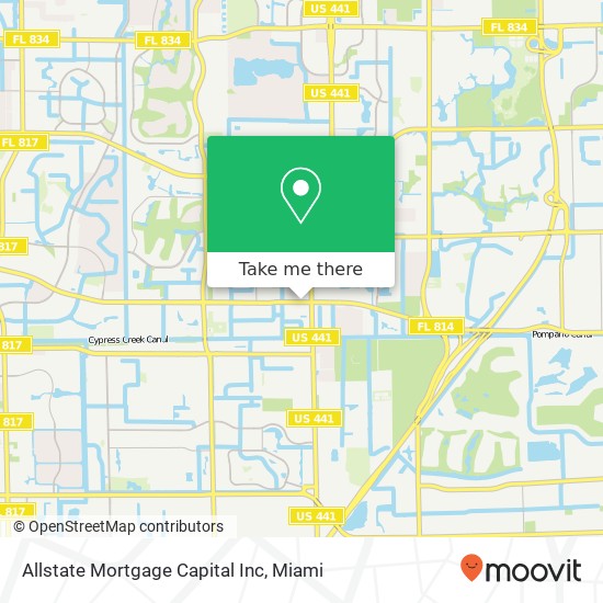 Mapa de Allstate Mortgage Capital Inc