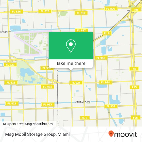 Mapa de Msg Mobil Storage Group