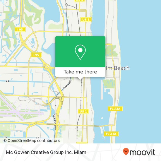 Mc Gowen Creative Group Inc map