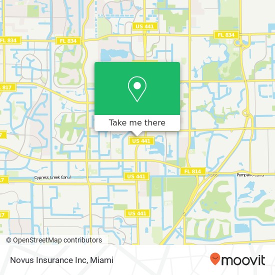 Novus Insurance Inc map