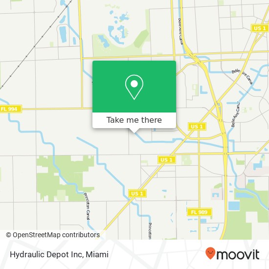 Mapa de Hydraulic Depot Inc