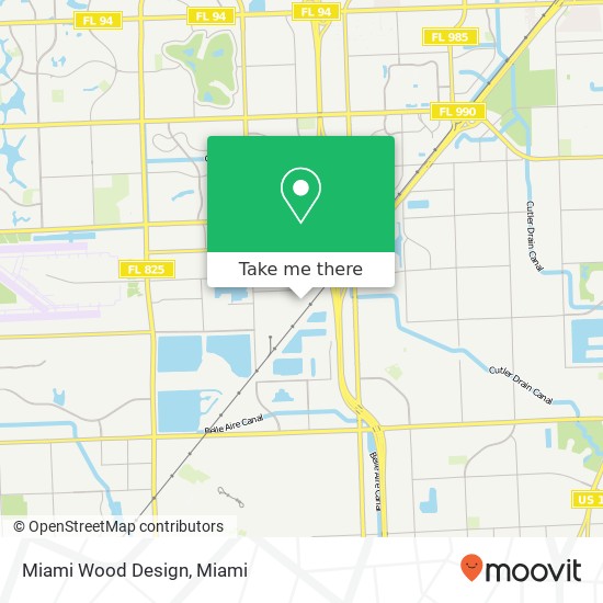 Miami Wood Design map