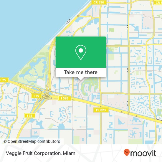 Veggie Fruit Corporation map