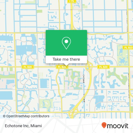 Echotone Inc map