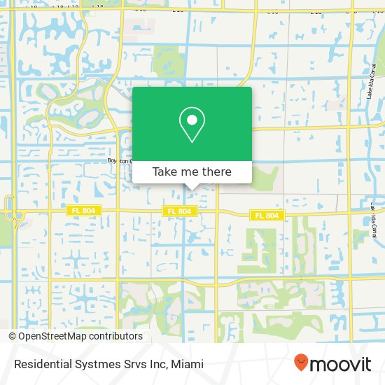 Mapa de Residential Systmes Srvs Inc
