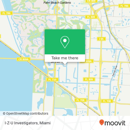 I-Z-U Investigators map