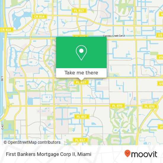 First Bankers Mortgage Corp II map