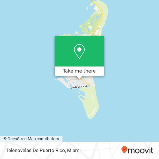 Telenovelas De Puerto Rico map