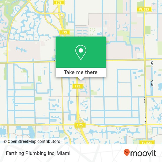 Mapa de Farthing Plumbing Inc