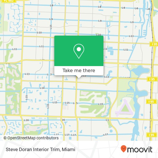 Steve Doran Interior Trim map