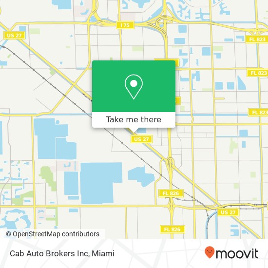 Cab Auto Brokers Inc map