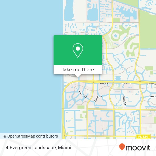 4 Evergreen Landscape map